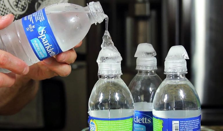 How long does it take water to freeze?